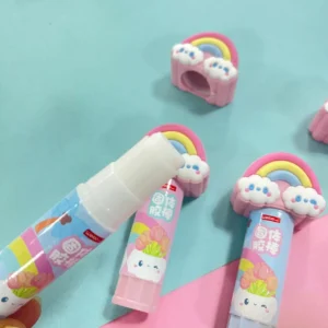 Pegamento en barra Arcoíris Silicona 2 colores - Imagen 2