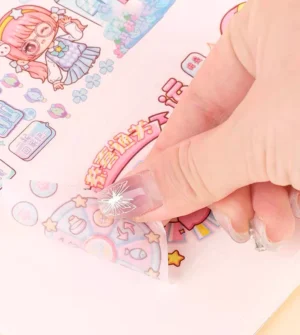 Cinta Decorativa Washi Tape 4 Modelos de Papel - Imagen 5