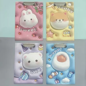 Tabla Sujeta Papel Animales - Imagen 1