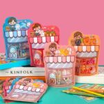 12 Unidades Bolsa Hermética Kawaii Coloridos