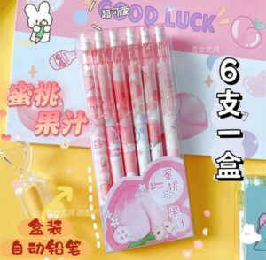 Set de Portaminas Kawaii Mina 0.5 mm 5 Diseños - Imagen 2