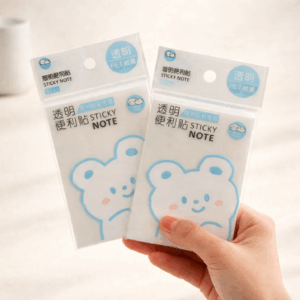 Nota Adhesiva Transparente post it 50 Hojas - Imagen 1