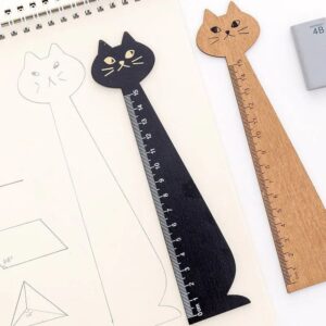 Regla Gatito de Madera - Imagen 2