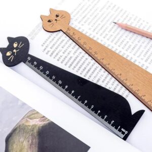 Regla Gatito de Madera - Imagen 1