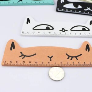 Regla de Madera Cara de Gato - Imagen 2