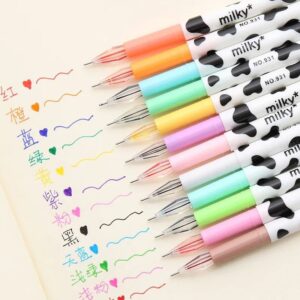 Set de Lápiz Tinta Gel de Vaca de Colores - Imagen 2