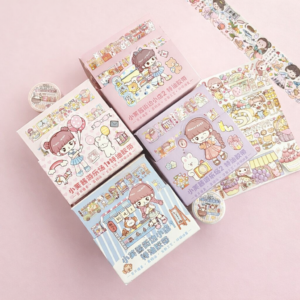Cinta Decorativa Washi Tape Diversión 4 Modelos
