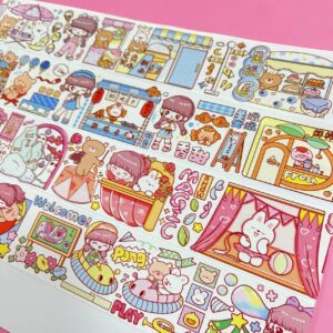 Cinta Decorativa Washi Tape Diversión 4 Modelos - Imagen 3