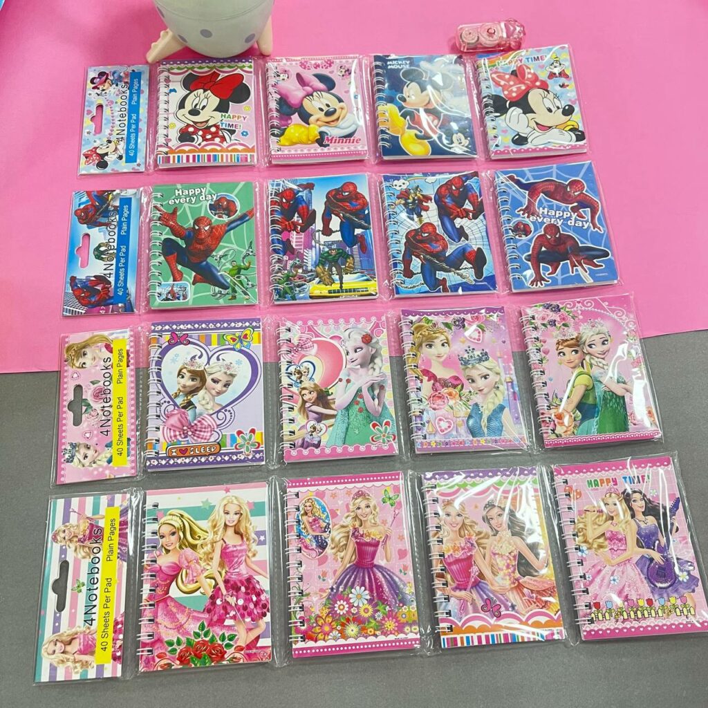 Set de 4 mini libretas