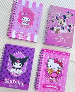 Libreta Argollada Diseños Surtidos - Imagen 1