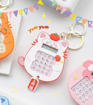 Mini Calculadora Gatito + juego varios modelos - Imagen 1