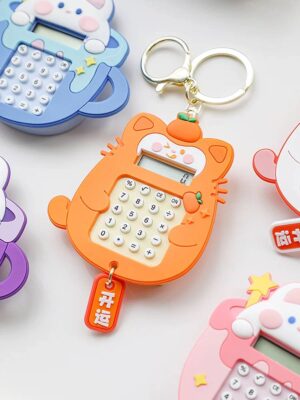 Mini Calculadora Gatito + juego varios modelos - Imagen 2
