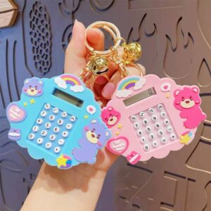 Mini Calculadora Osito Cariñosito + juego varios modelos - Imagen 4