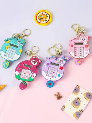 Mini Calculadora Ovalada + juego varios modelos - Imagen 2