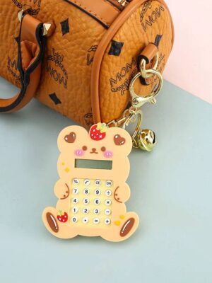 Mini Calculadora Oso + juego laberinto 4 diseños - Imagen 2