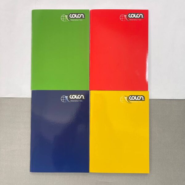 Cuaderno college Colon 7mm 10 unidades por paquete