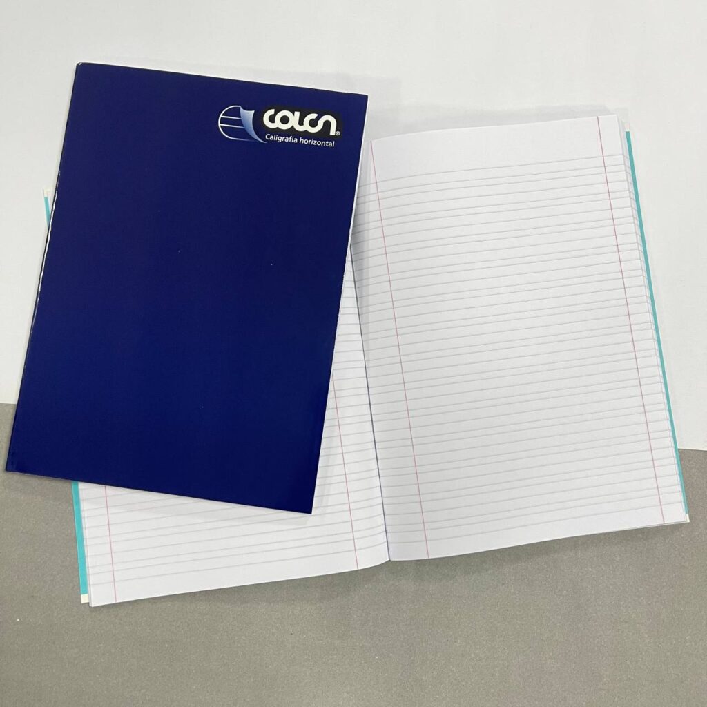 Cuaderno de caligrafía Horizontal Colon 10 unidades por paquete