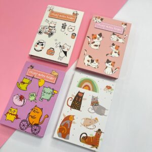 Libreta de apuntes con Post-it - Imagen 1