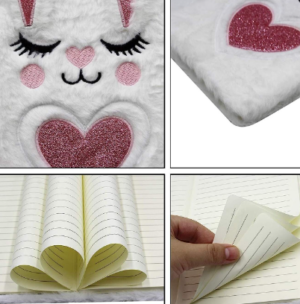 Libreta Peluda Orejas de Conejo - Imagen 4