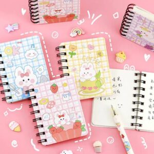 Mini libreta argollada Conejito con moño - Imagen 1