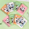 Mini libreta argollada Diseño Panda