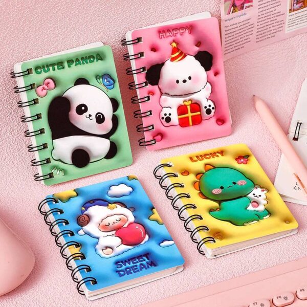Mini libretas argolladas Animalitos