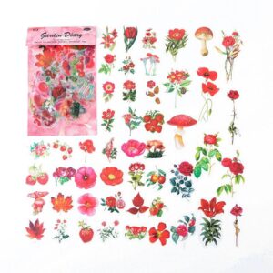 Set de Stickers de Flores estéticas 6 modelos - Imagen 7