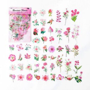 Set de Stickers de Flores estéticas 6 modelos - Imagen 6