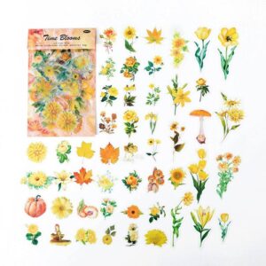 Set de Stickers de Flores estéticas 6 modelos - Imagen 4