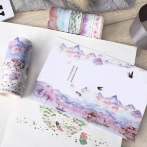 Set de rollo washi tape kawaii - Imagen 3