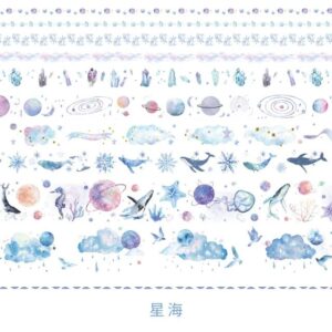 Set de rollo washi tape kawaii - Imagen 8