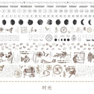 Set de rollo washi tape kawaii - Imagen 11