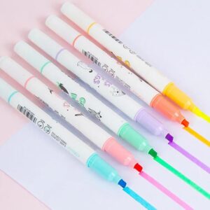 Destacadores doble punta Cats & Dogs 6 Colores - Imagen 4