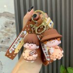 llavero Muñecos chico y chica de Chocolate