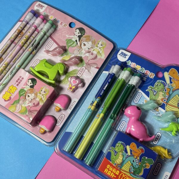 🎒✨ Set de Papelería Infantil – ¡Diversión para escribir y aprender!