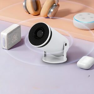 Mini Proyector HY 300 4k Blanco Wifi Bluetooth - Imagen 5