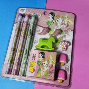 🎒✨ Set de Papelería Infantil – ¡Diversión para escribir y aprender!