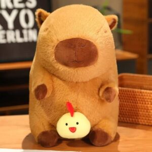 peluche capybara pollito - Imagen 5