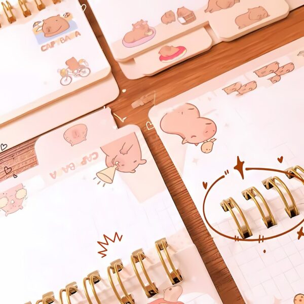 Libreta Argollada con separadores Capybara - Imagen 3