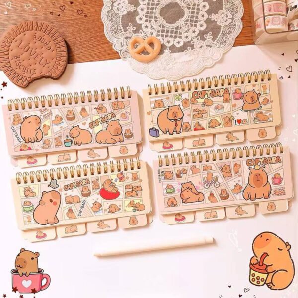 Libreta Argollada con separadores Capybara - Imagen 2