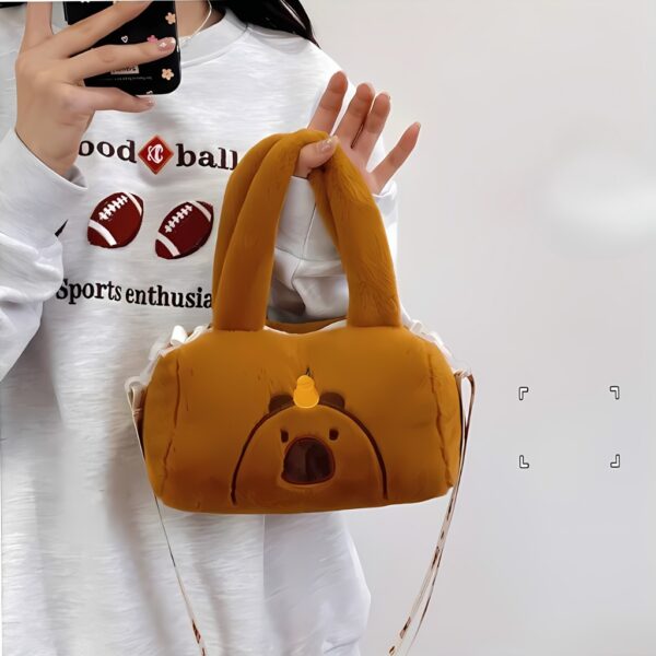 Capybolso hermoso Bolso de felpa - Imagen 3