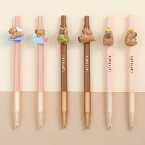 Lapiz rectractil tinta gel capybara - Imagen 4