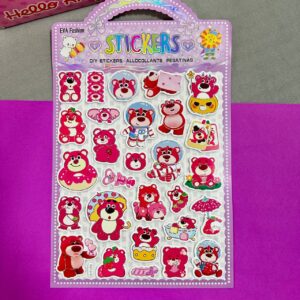 Lamina de stickers 3D diseños - Imagen 4