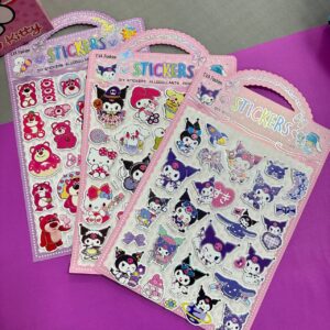 Lamina de stickers 3D diseños - Imagen 1