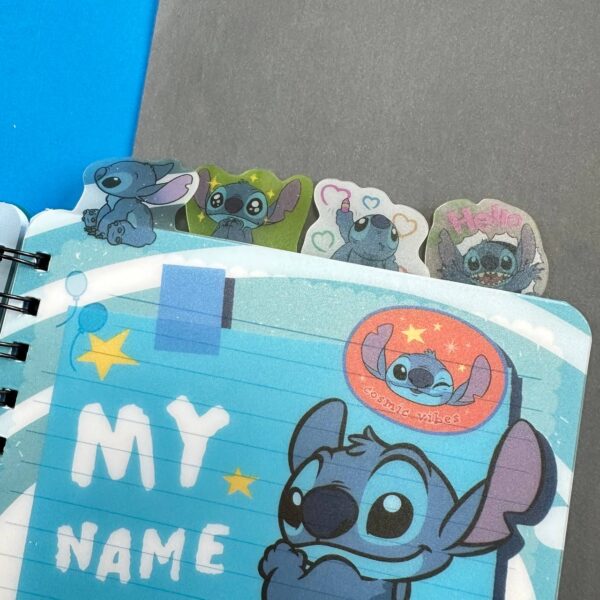 Libreta argollada con separadores Stitch - Imagen 3