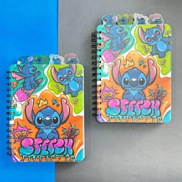 Libreta argollada con separadores Stitch