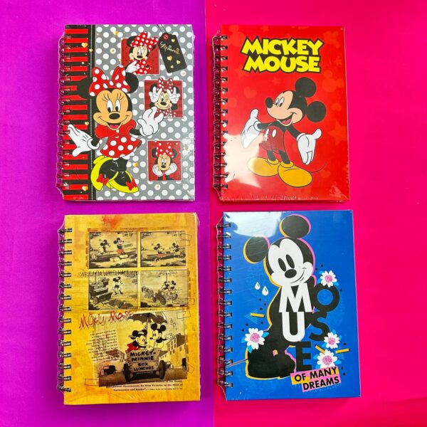Libreta argollada tapa dura MICKEY