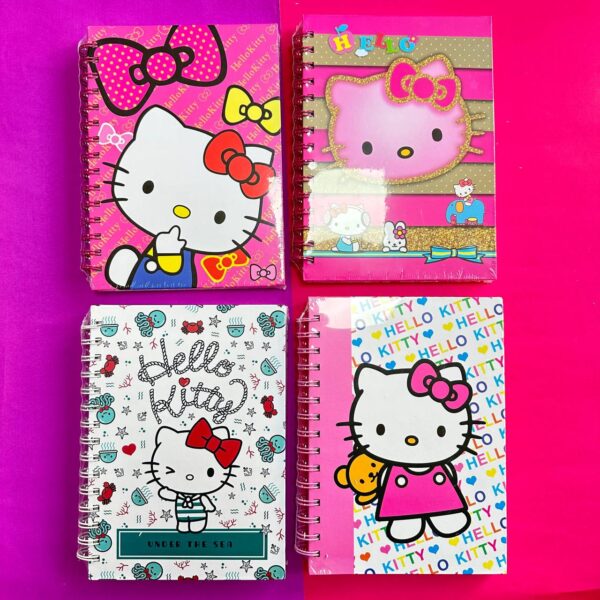 Libreta argollada tapa dura Hello