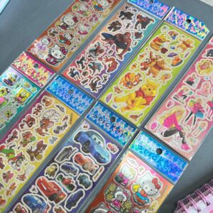 Docena de sticker tornasol Encantados - Imagen 3