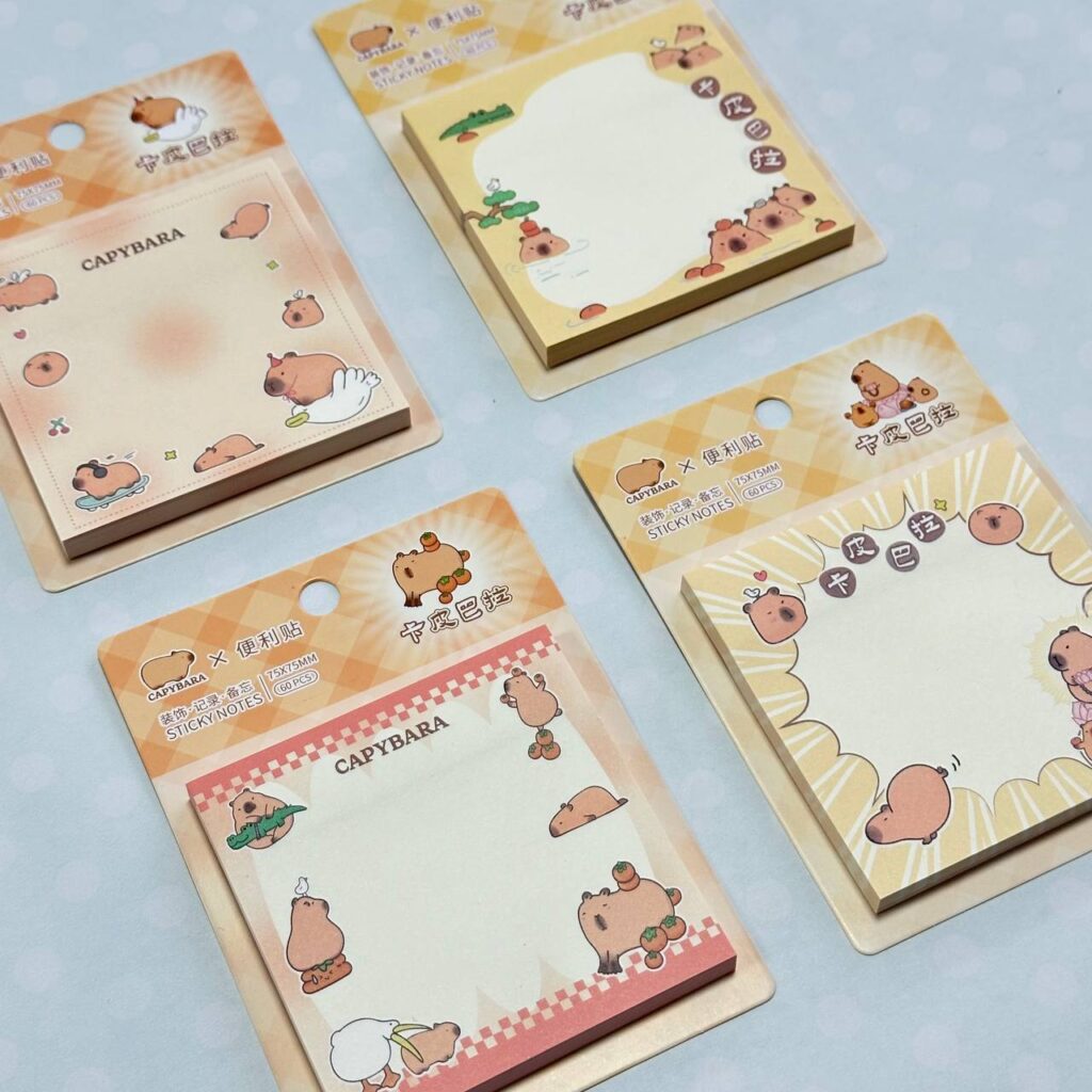 Post-it de papel Capybara